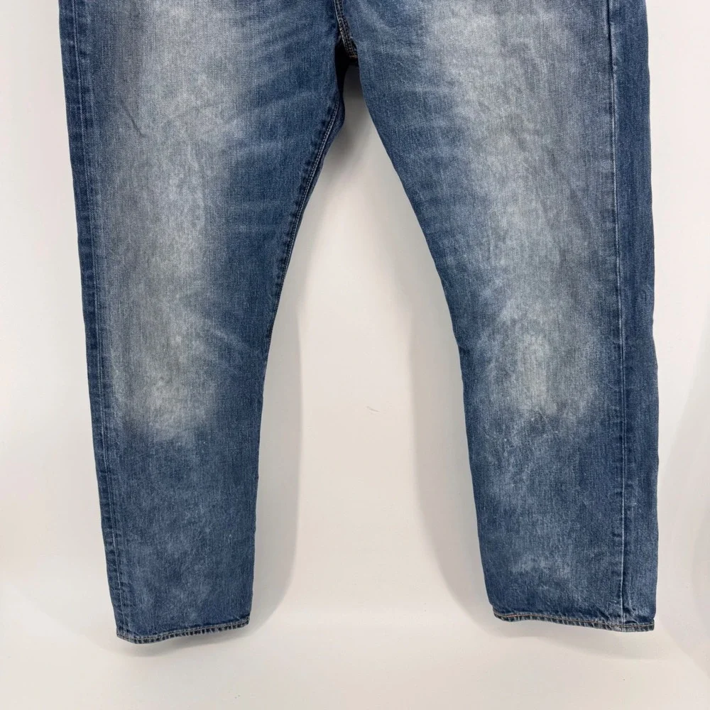 Levi's 501 Original‎ Fit Jeans Mens 38x32 Blue Medium Wash Straight Button Fly